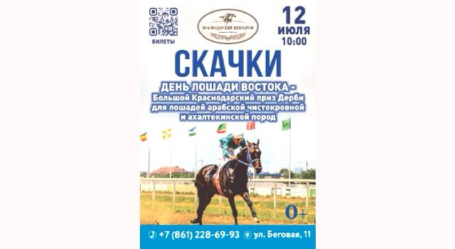 КубанскиеВести.Ру - На Краснодарском ипподроме состоятся скачки, посвященные лошадям востока