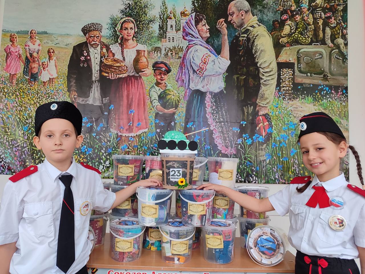 КубанскиеВести.Ру - Кубанские казаки оказали поддержку воинским дивизиям