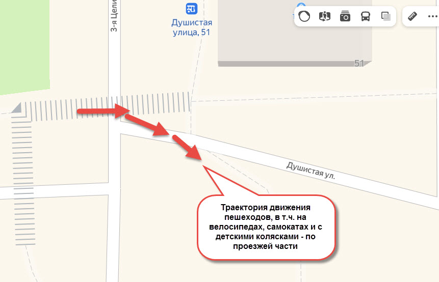 Администрации Краснодара предложили заасфальтировать землю на пересечении улиц Душистой и 3-ей Целиноградской
