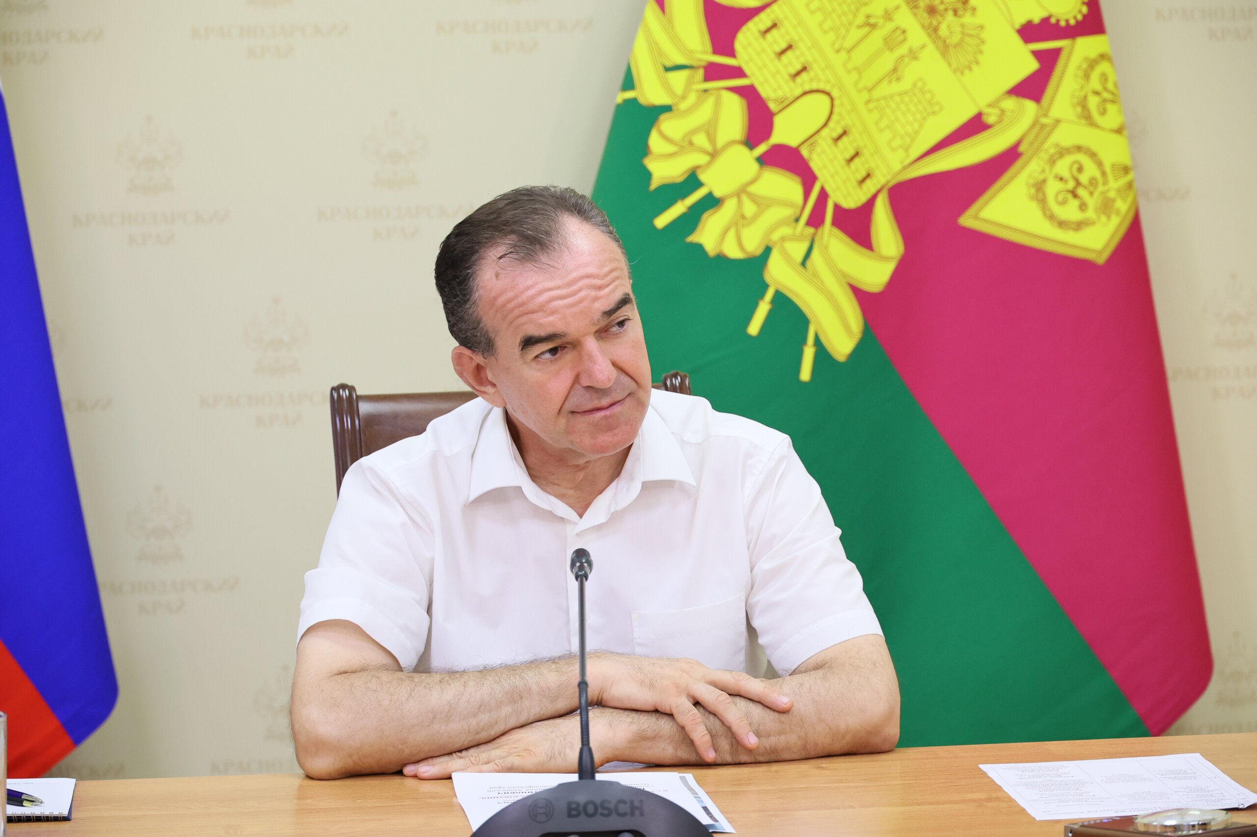 КубанскиеВести.Ру - Вениамин Кондратьев адресовал кубанцам поздравления по случаю Дня знаний